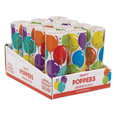 Birthday Celebration Confetti Poppers Package of 12